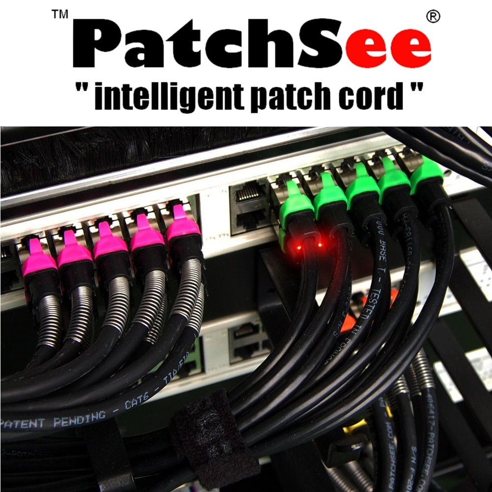 Patching patchsee intelligent patchcord